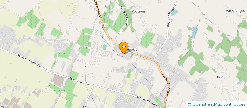 localisation de l'entreprise MADAME CHLOE MARTINEZ  BEAUPUY