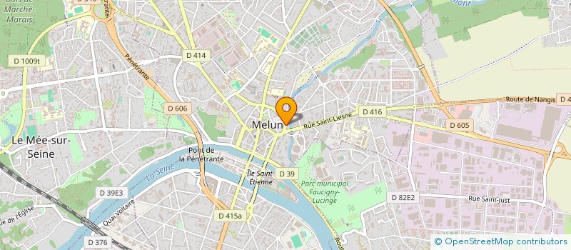 localisation de l'entreprise MADAME CHLOE MARTOT à MELUN