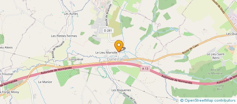 localisation de l'entreprise MADAME CHLOE MARTY  DANESTAL