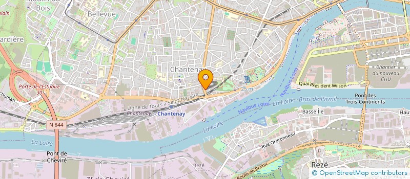 localisation de l'entreprise MADAME CHLOE MASLIAH  NANTES