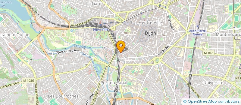 localisation de l'entreprise MADAME CHLOE MASSEY  DIJON