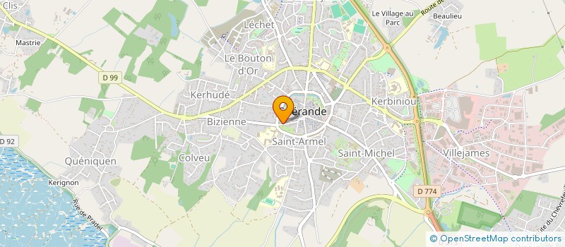 localisation de l'entreprise MADAME CHLOE MASSON à GUERANDE