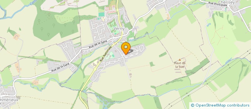 localisation de l'entreprise MADAME CHLOE MATHIA  VERNY