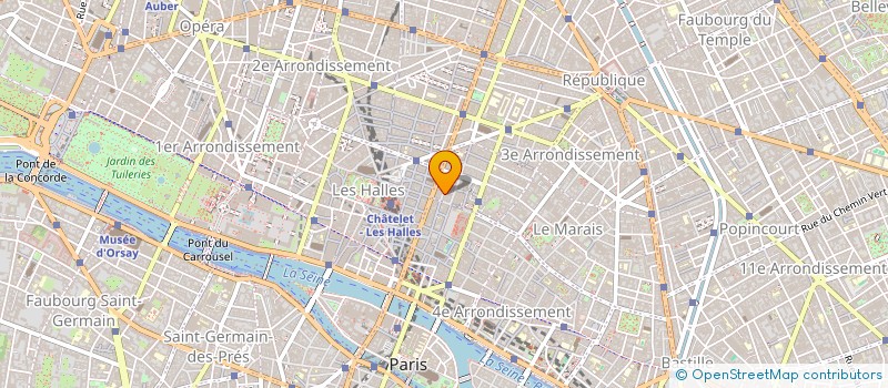 localisation de l'entreprise MADAME CHLOE MAYOT  PARIS