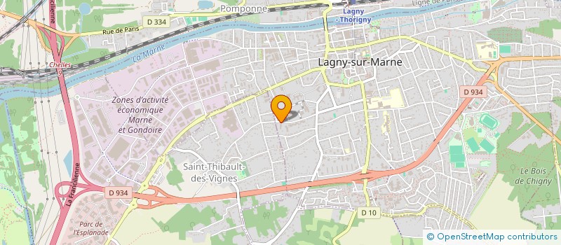 localisation de l'entreprise MADAME CHLOE MAZANIELLO  PENCHARD