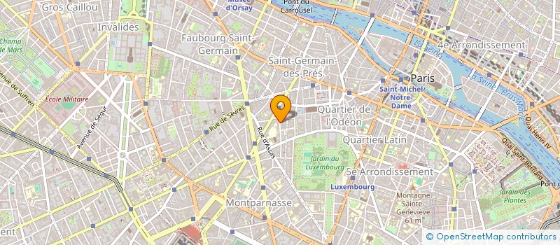 localisation de l'entreprise MADAME CHLOE MENSAH  PARIS