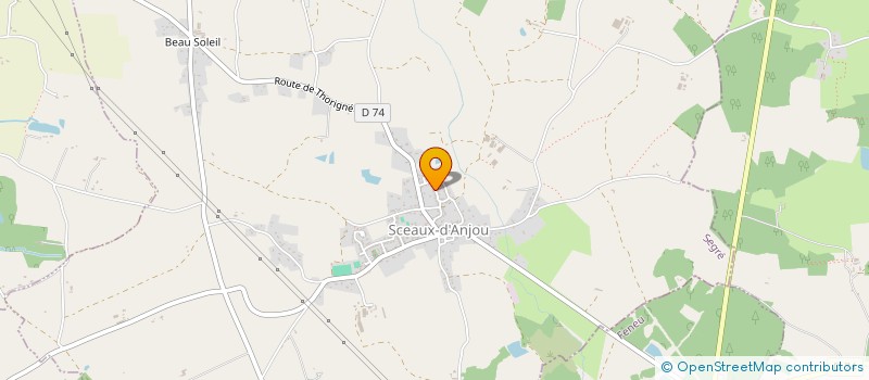 localisation de l'entreprise MADAME CHLOE MEUNIER  SCEAUX-D'ANJOU