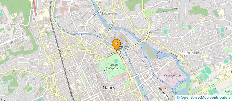 localisation de l'entreprise MADAME CHLOE MICHALAK  NANCY