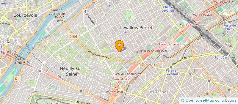 localisation de l'entreprise MADAME CHLOE MICHAUD à LEVALLOIS-PERRET