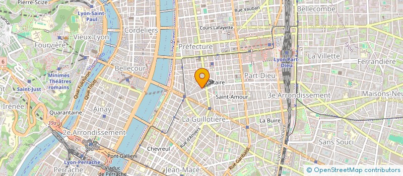 localisation de l'entreprise MADAME CHLOE MILLERIOUX  LYON