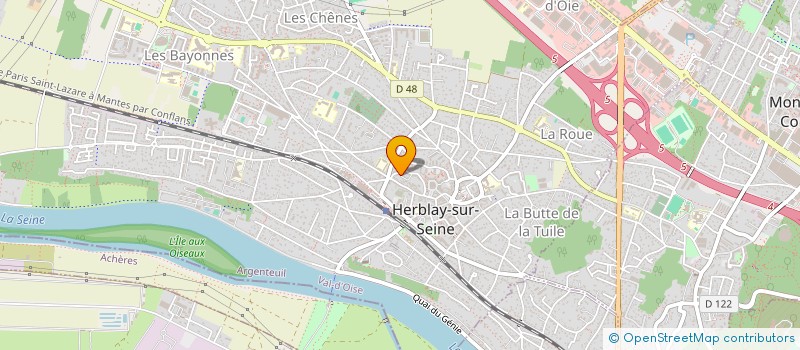 localisation de l'entreprise MADAME CHLOE MOCAER à HERBLAY-SUR-SEINE