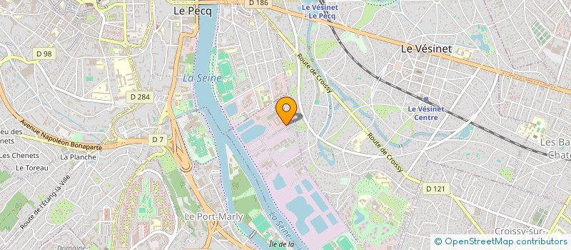 localisation de l'entreprise MADAME CHLOE MOLANDRE  CROISSY-SUR-SEINE