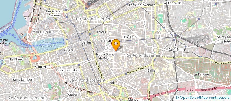 localisation de l'entreprise MADAME CHLOE MOLENAT à MARSEILLE