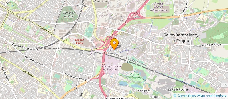 localisation de l'entreprise MADAME CHLOE MONCEAUX  TRELAZE