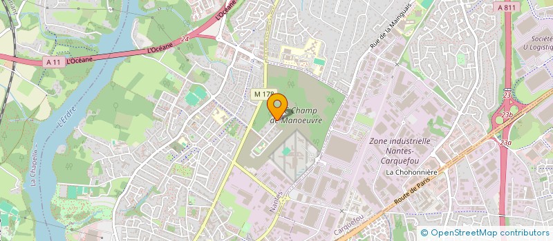 localisation de l'entreprise MADAME CHLOE MONCHAUX  NANTES