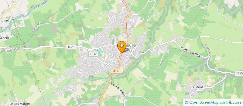 localisation de l'entreprise MADAME CHLOE MONNERY  SOUCIEU-EN-JARREST