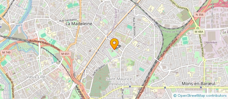 localisation de l'entreprise MADAME CHLOE MOREL  LILLE