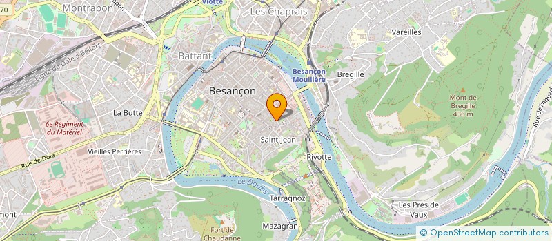 localisation de l'entreprise MADAME CHLOE MOREL  BESANCON