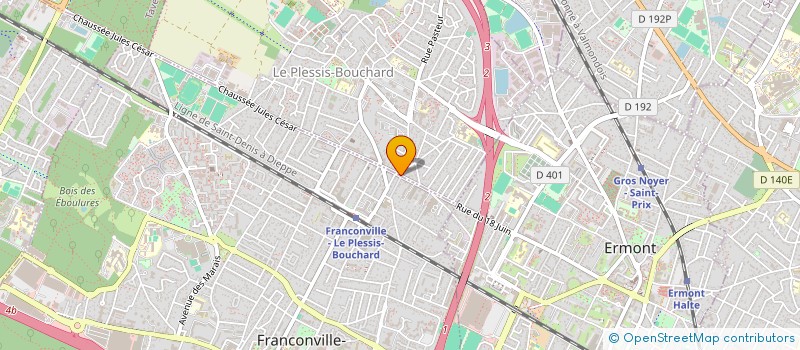 localisation de l'entreprise MADAME CHLOE MUHLEMANN  LE PLESSIS-BOUCHARD