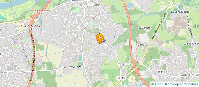 localisation de l'entreprise MADAME CHLOE MUNNIER  BASSE-GOULAINE