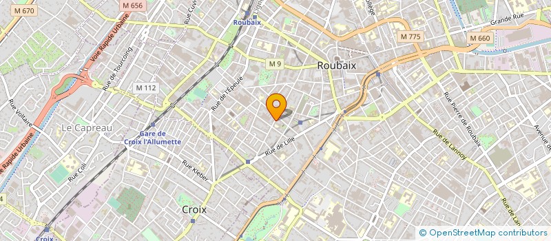 localisation de l'entreprise MADAME CHLOE MYKAJ à LILLE