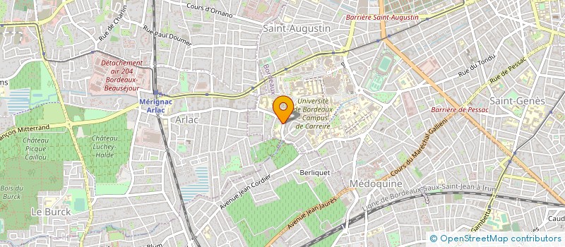 localisation de l'entreprise MADAME CHLOE N'GOALA à BORDEAUX