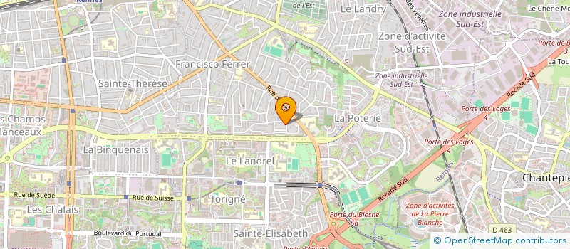 localisation de l'entreprise MADAME CHLOE NAIN  MORDELLES