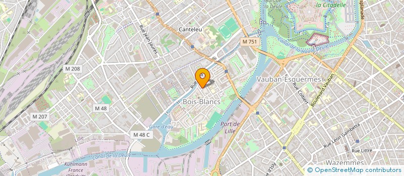 localisation de l'entreprise MADAME CHLOE NAMSSENE à LILLE