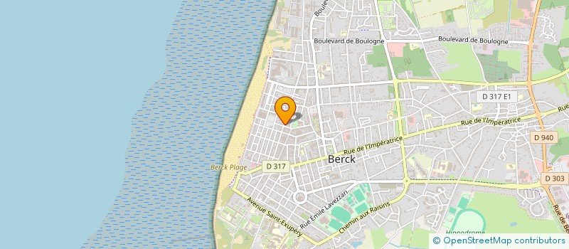 localisation de l'entreprise MADAME CHLOE NAVEZ  BERCK