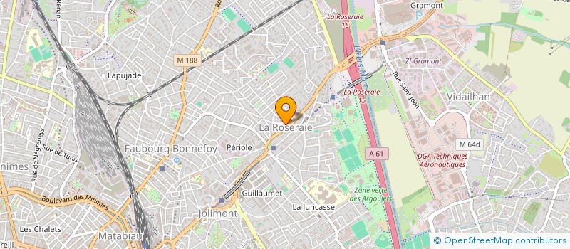 localisation de l'entreprise MADAME CHLOE NGO BASSANGUEN à TOULOUSE