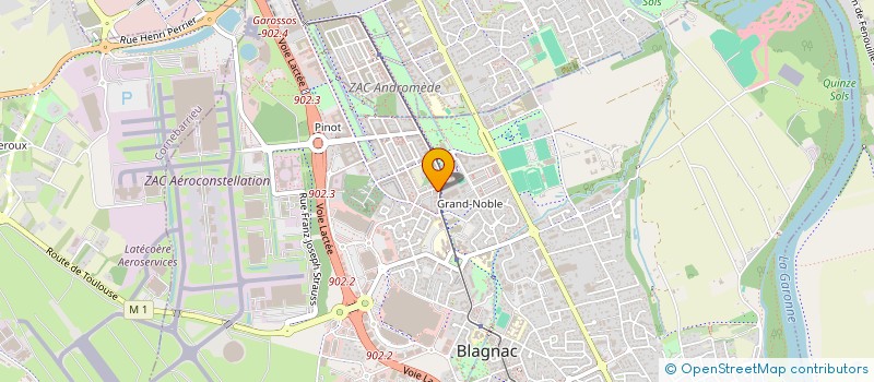 localisation de l'entreprise MADAME CHLOE NGUYEN  BEAUZELLE