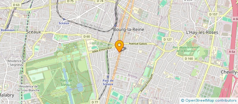 localisation de l'entreprise MADAME CHLOE NGUYEN à SCEAUX