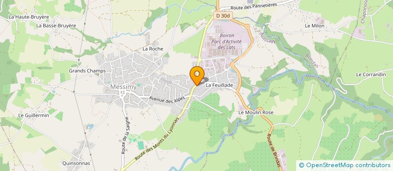 localisation de l'entreprise MADAME CHLOE NICOLAI  SEIGNOSSE