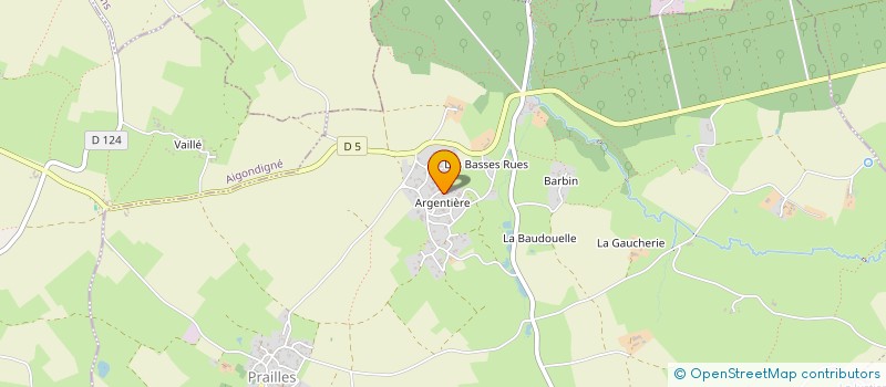 localisation de l'entreprise MADAME CHLOE NOBLE  PRAILLES-LA COUARDE