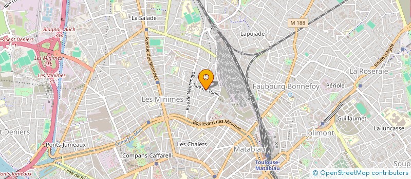 localisation de l'entreprise MADAME CHLOE NOEMIE JUSTINE RETAILLEAU à TOULOUSE
