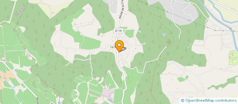 localisation de l'entreprise MADAME CHLOE NOGUES  LE PUY-SAINTE-REPARADE