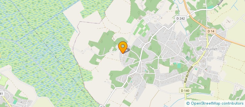 localisation de l'entreprise MADAME CHLOE OLICARD  BREUILLET