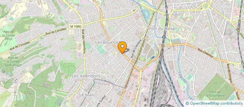 localisation de l'entreprise MADAME CHLOE ONOFRE  DIJON