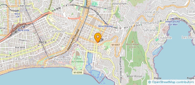 localisation de l'entreprise MADAME CHLOE ORSINI à NICE