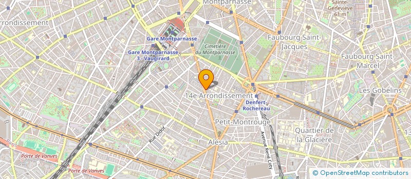 localisation de l'entreprise MADAME CHLOE OSSARD  PARIS