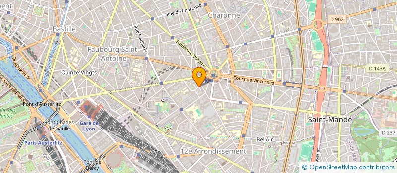 localisation de l'entreprise MADAME CHLOE PALAT  PARIS