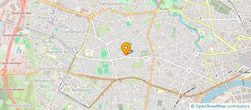 localisation de l'entreprise MADAME CHLOE PANHALEUX à NANTES