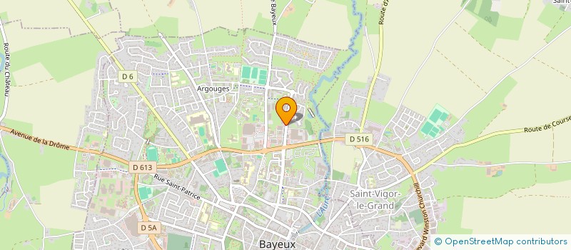 localisation de l'entreprise MADAME CHLOE PAPIN  BAYEUX