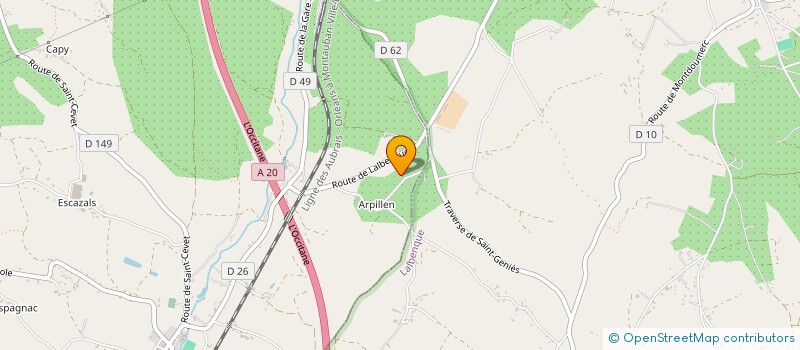 localisation de l'entreprise MADAME CHLOE PARRIEL  FONTANES