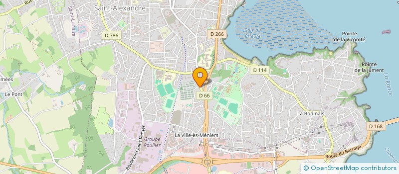 localisation de l'entreprise MADAME CHLOE PAYRAT  DINARD