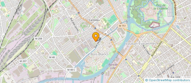 localisation de l'entreprise MADAME CHLOE PELLETIER à LILLE