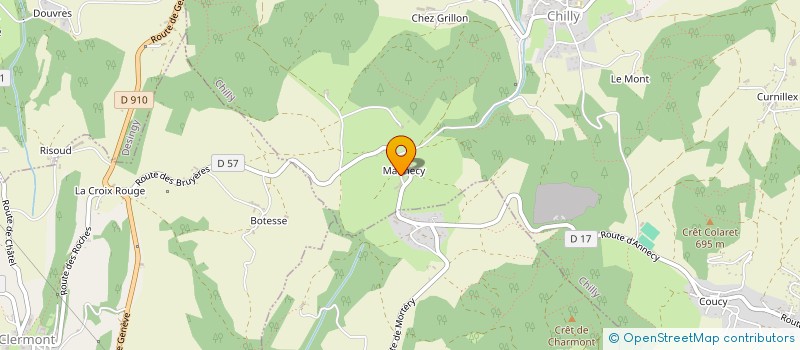 localisation de l'entreprise MADAME CHLOE PERENNEZ  CHILLY