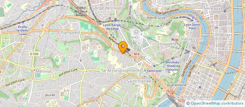 localisation de l'entreprise MADAME CHLOE PERRAUD à LYON
