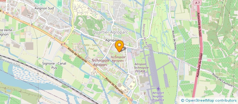 localisation de l'entreprise MADAME CHLOE PETIT  AVIGNON