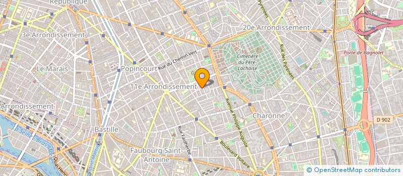 localisation de l'entreprise MADAME CHLOE PHILIPP  PARIS